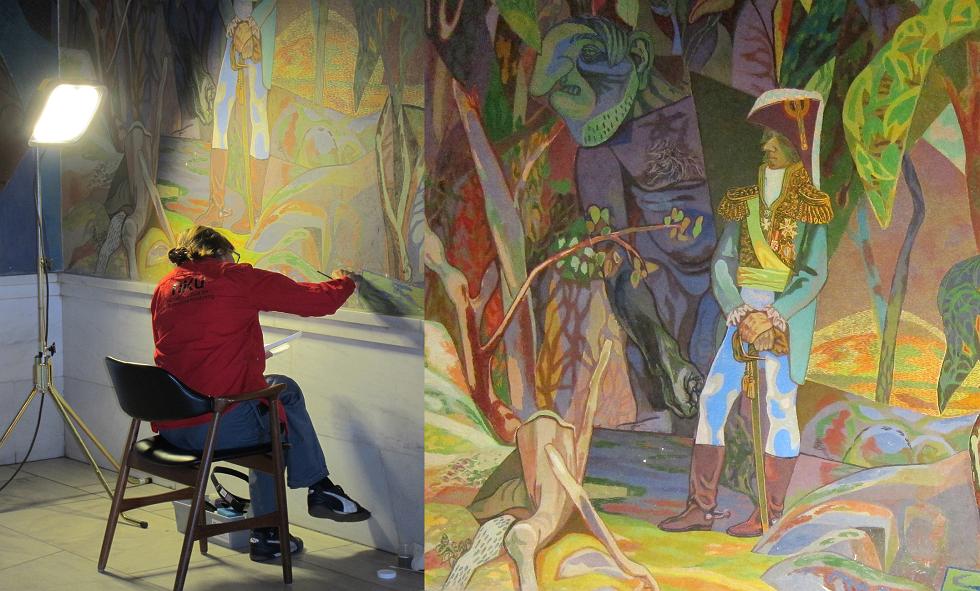 Mural paintings in Oslo City Hall — Norsk institutt for ...