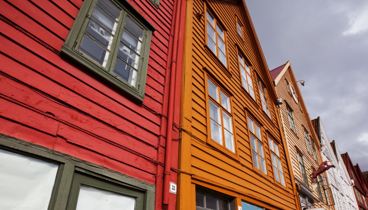 Bryggen i Bergen ble oppført på UNESCOs verdensarvliste i 1979