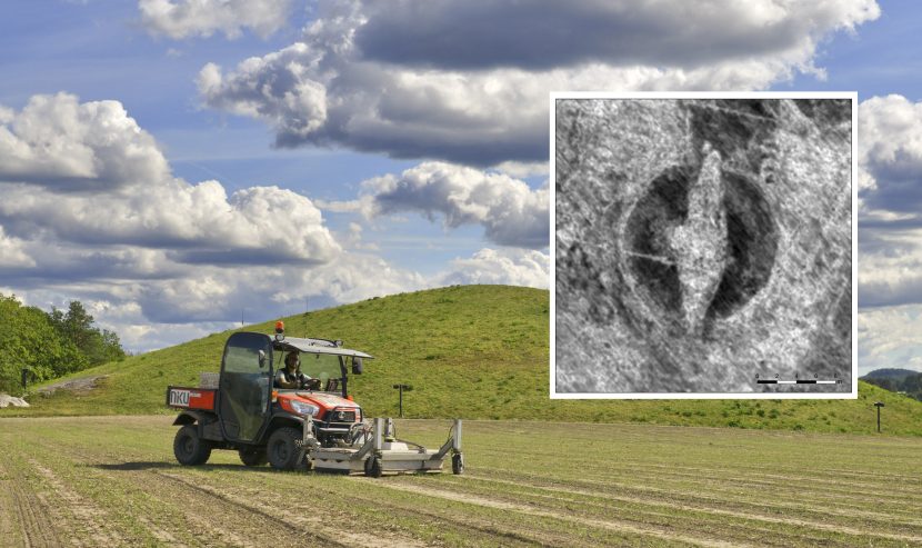 NIKUS geoarada har avdekket fem langhus, minst 8 gravhauger, og en skipsgrav.