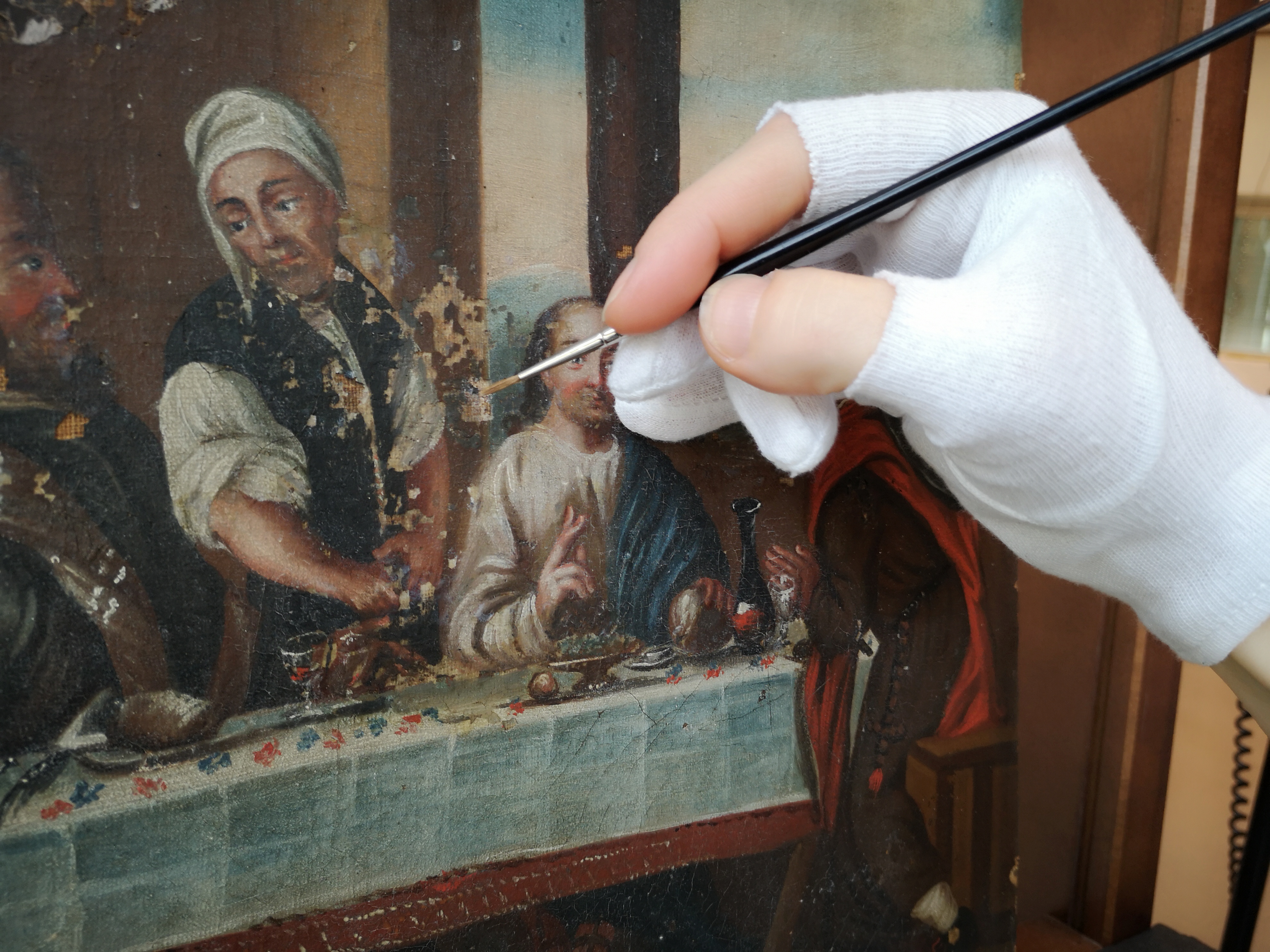 NIKU konserverer malerier fra middelalder til moderne i alle størrelser, samt tilstandsvurdering av kunstsamlinger