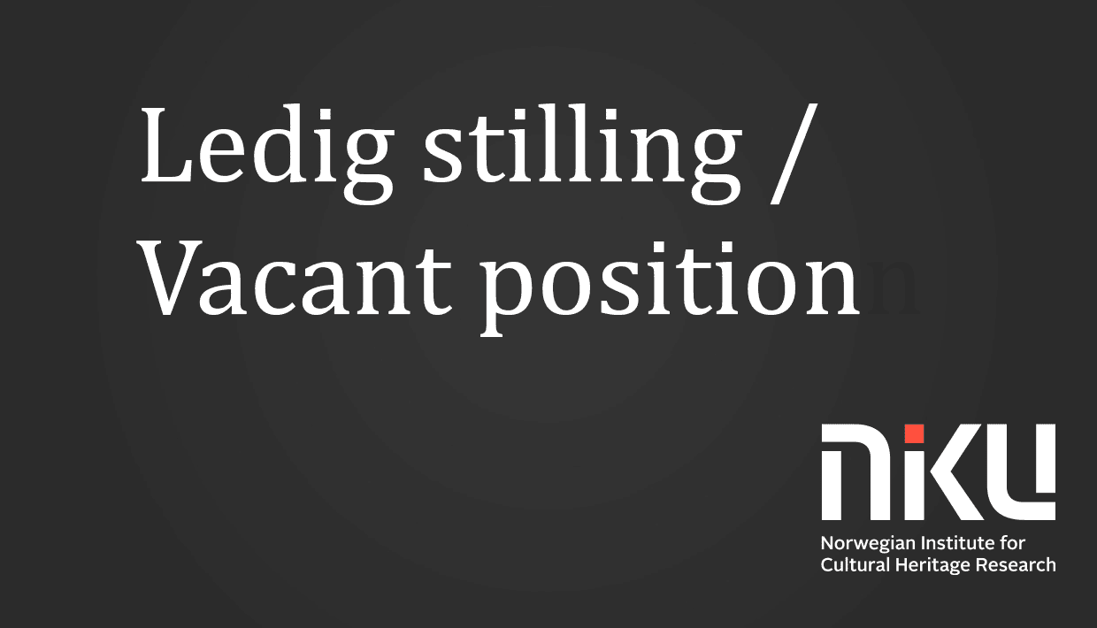 Ledig stilling, vacant position