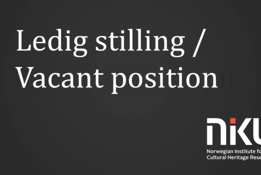 Ledig stilling, vacant position