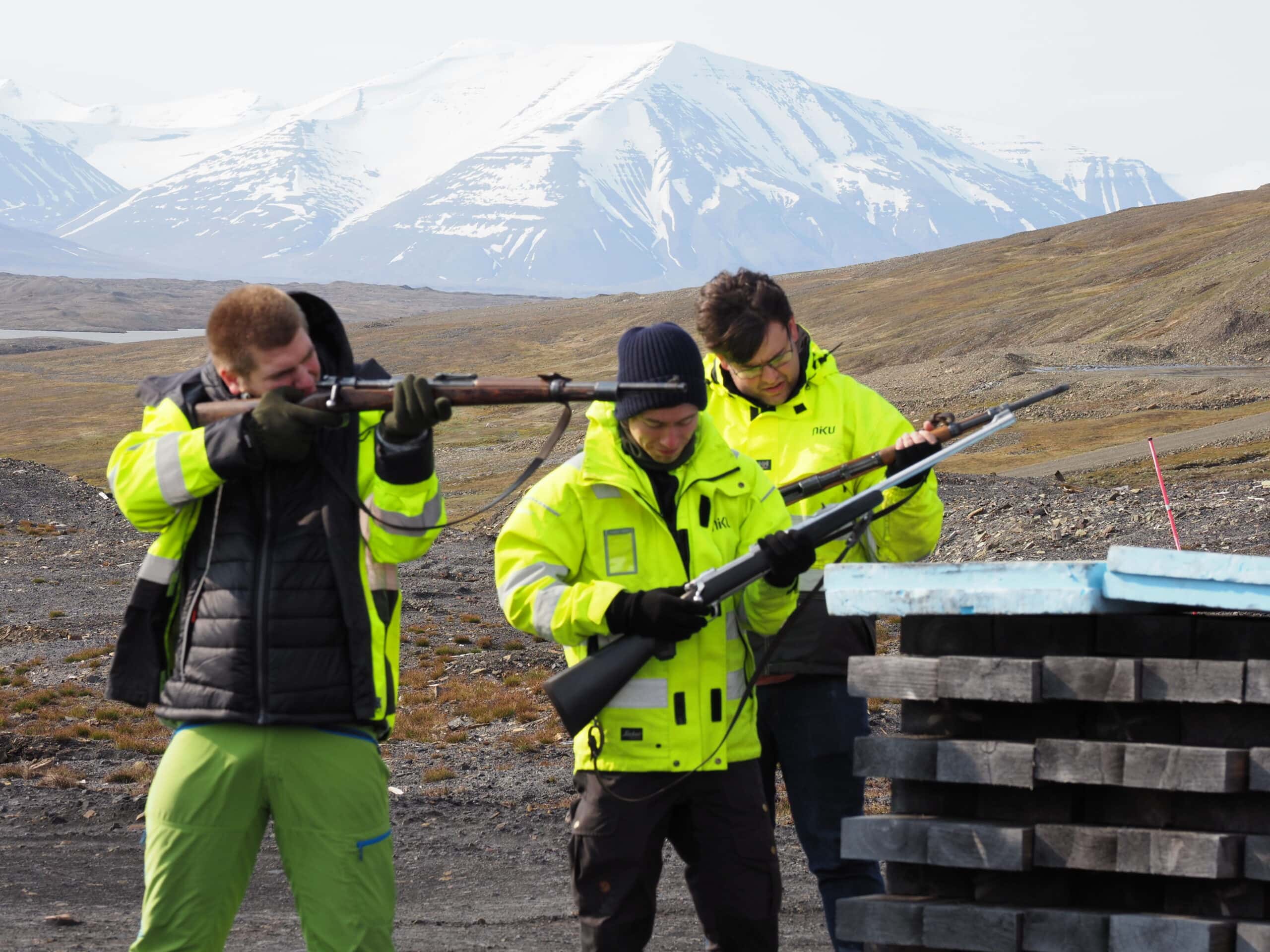 Skytetrening i Svea