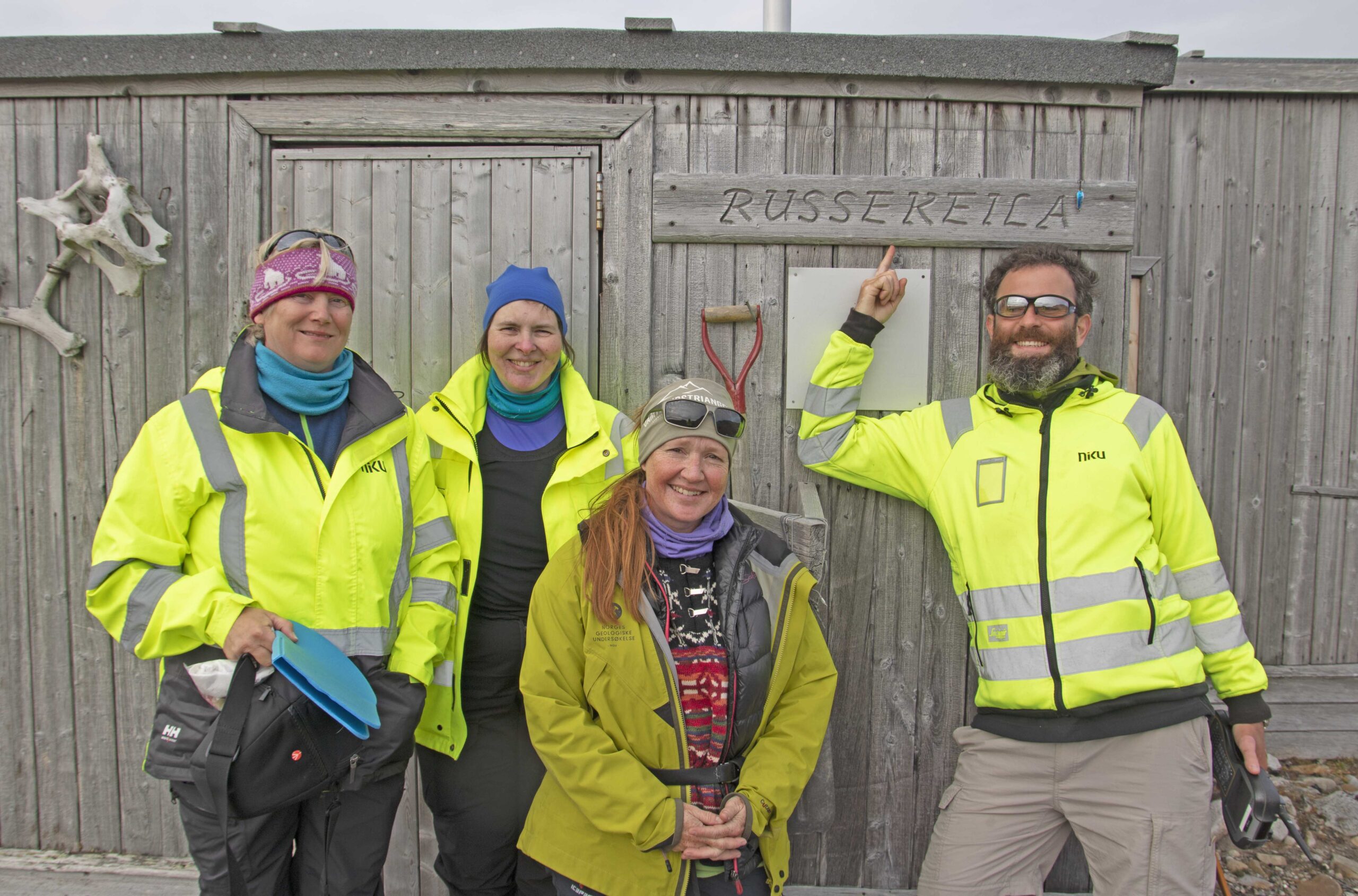 Forskergruppen på Svalbard