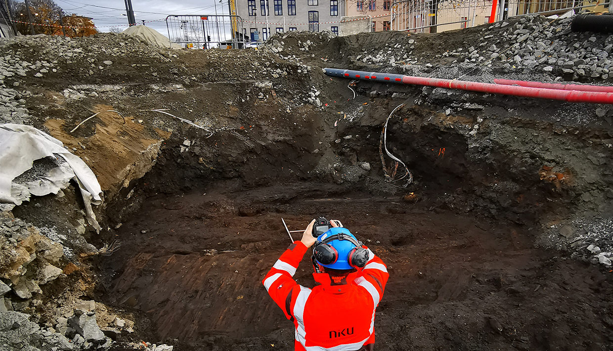 Arkeologer tror de har funnet rester av Vestre strete