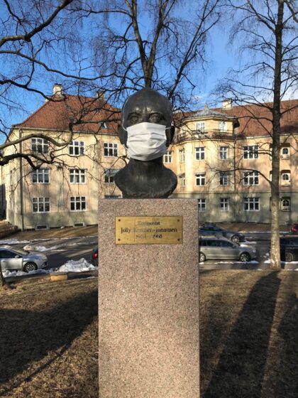 1. Jolly Krammer-Johansen’s monument at Torshovparken, Oslo (Norway). Author Photo: Laia Colomer