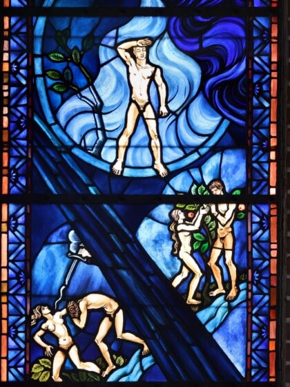 Glassmaleri i Trefoldighetskirken, Oslo